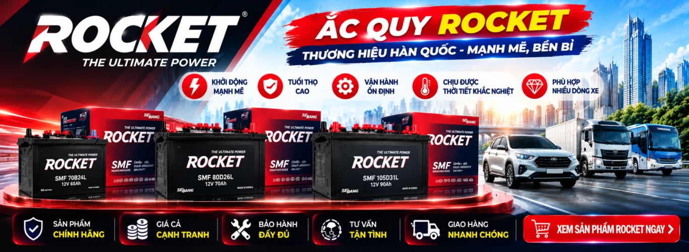 Ắc Quy Rocket