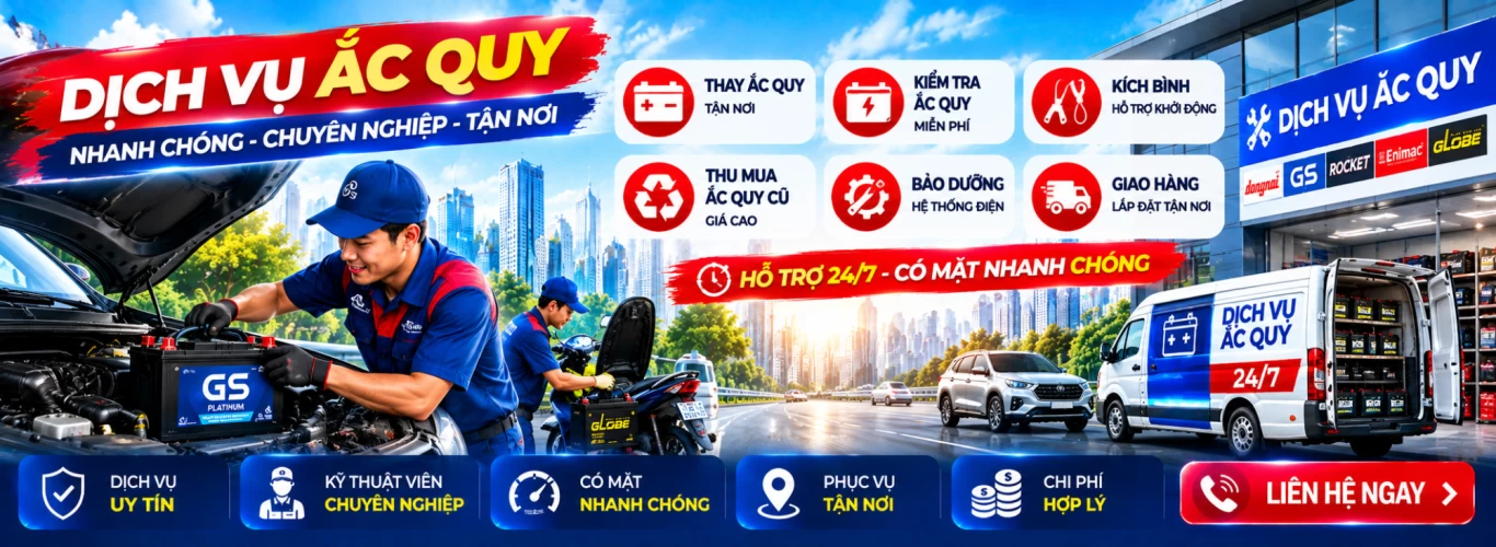 Dịch vụ Ắc Quy Thành Phát Đạt