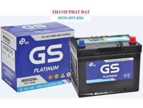 Ắc Quy GS MF 80D26L 70AH
