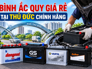 Bình ắc quy giá rẻ tại Thủ Đức chính hãng