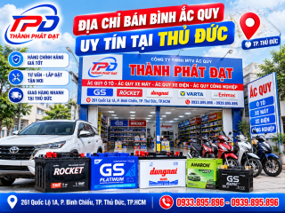 Địa chỉ bán bình ắc quy uy tín tại Thủ Đức