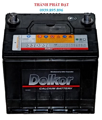 ẮC QUY DELKOR 55D23R/L 60AH