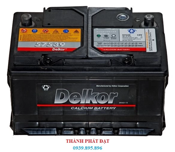 ẮC QUY DELKOR DIN 57539 75AH