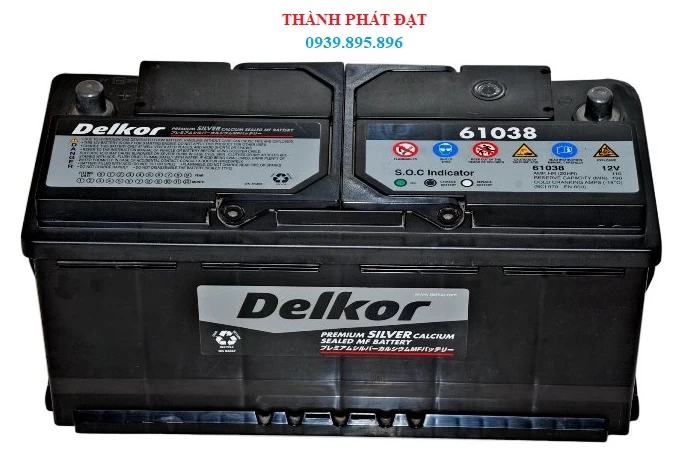ẮC QUY DELKOR DIN 61038 110AH