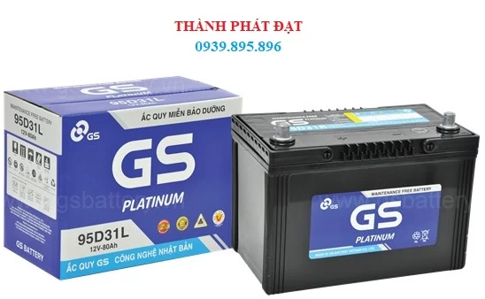 ẮC QUY GS 95D31L-MF 80AH