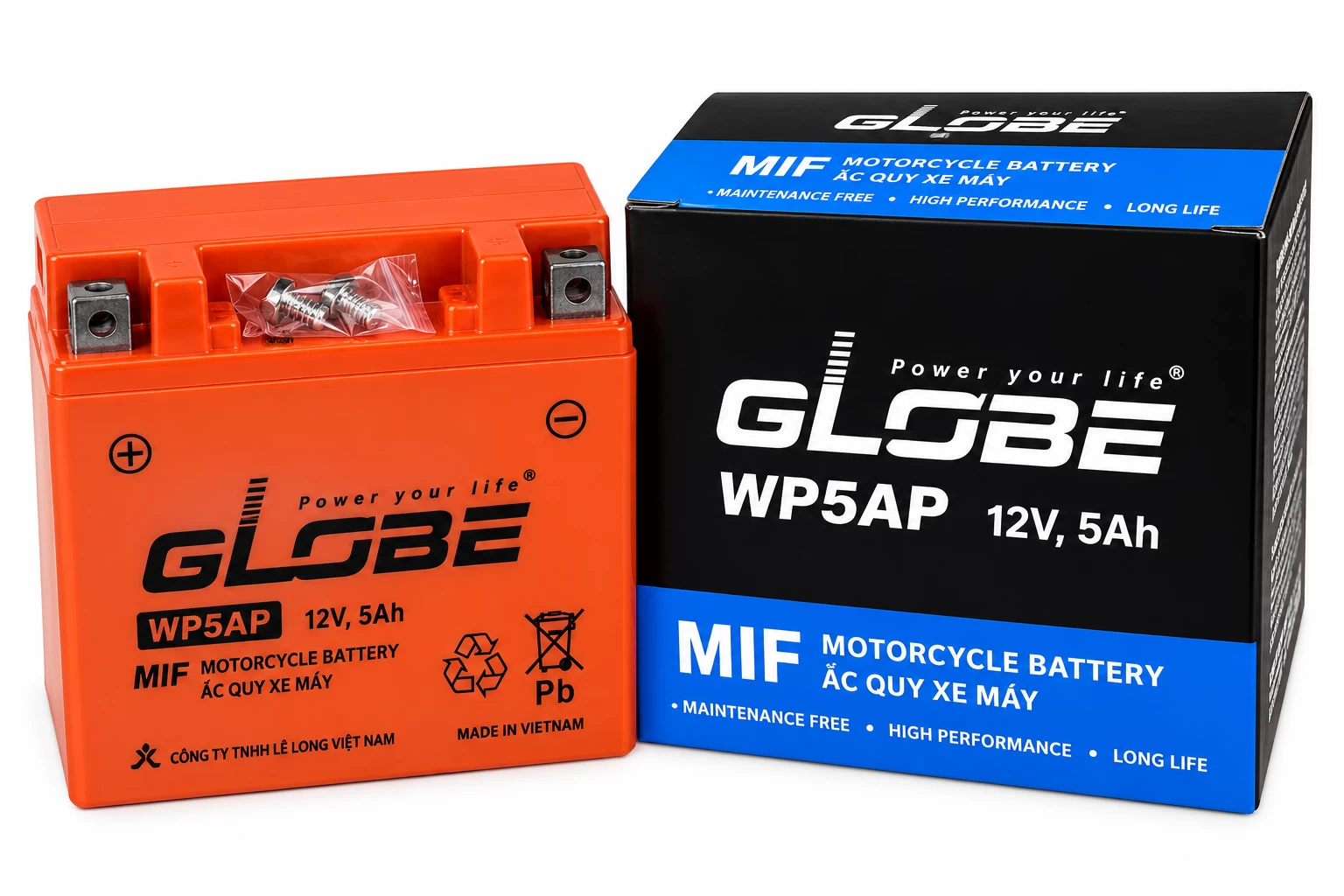 Ắc Quy Globe WP5AP 5AH