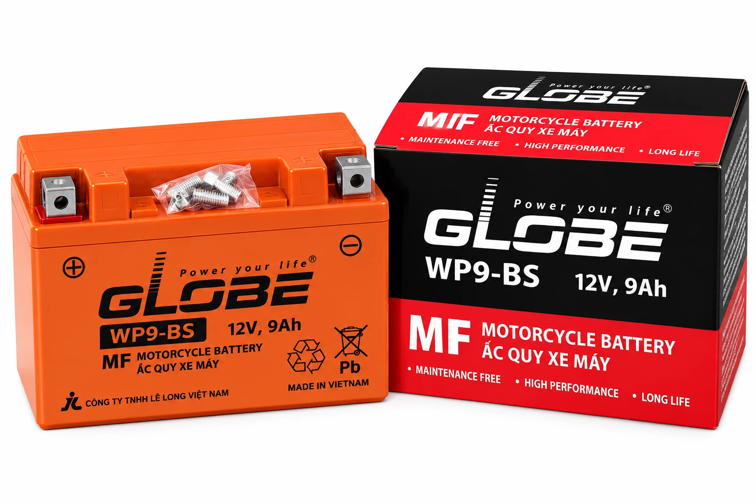 Ắc Quy Globe WP9-BS 9AH