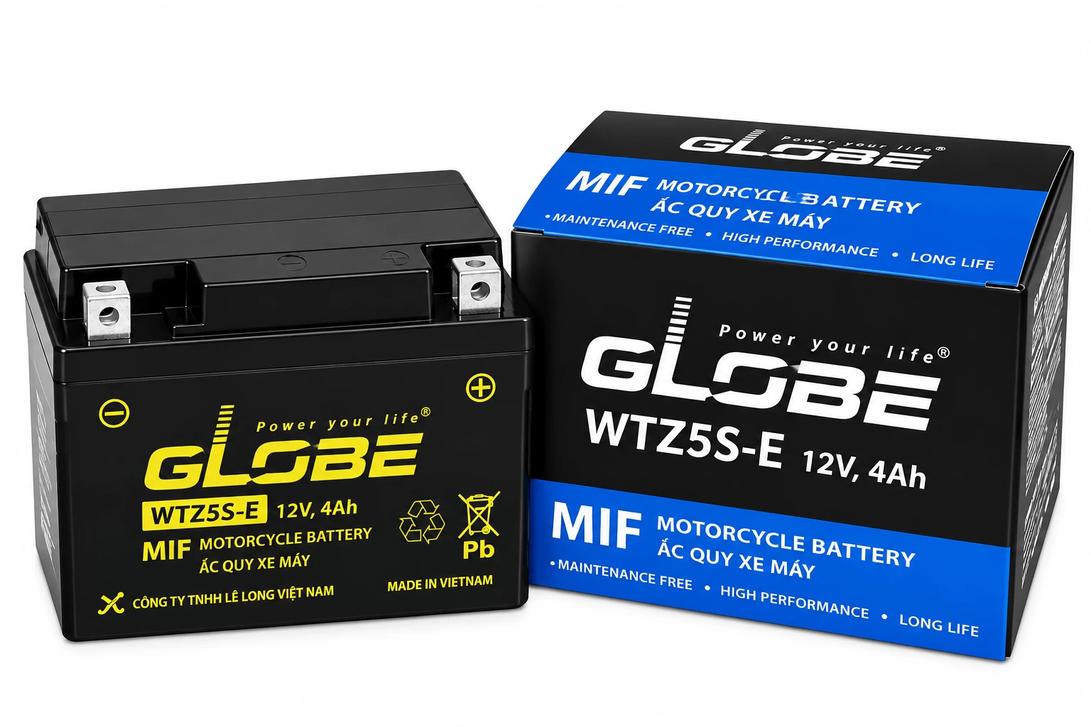 Ắc Quy Globe WTZ5S-E 4AH