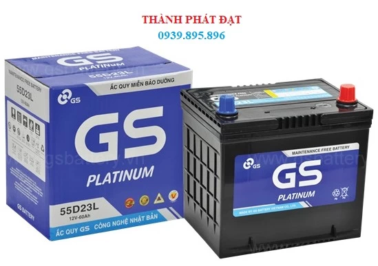Ắc Quy GS MF 55D23L 60AH