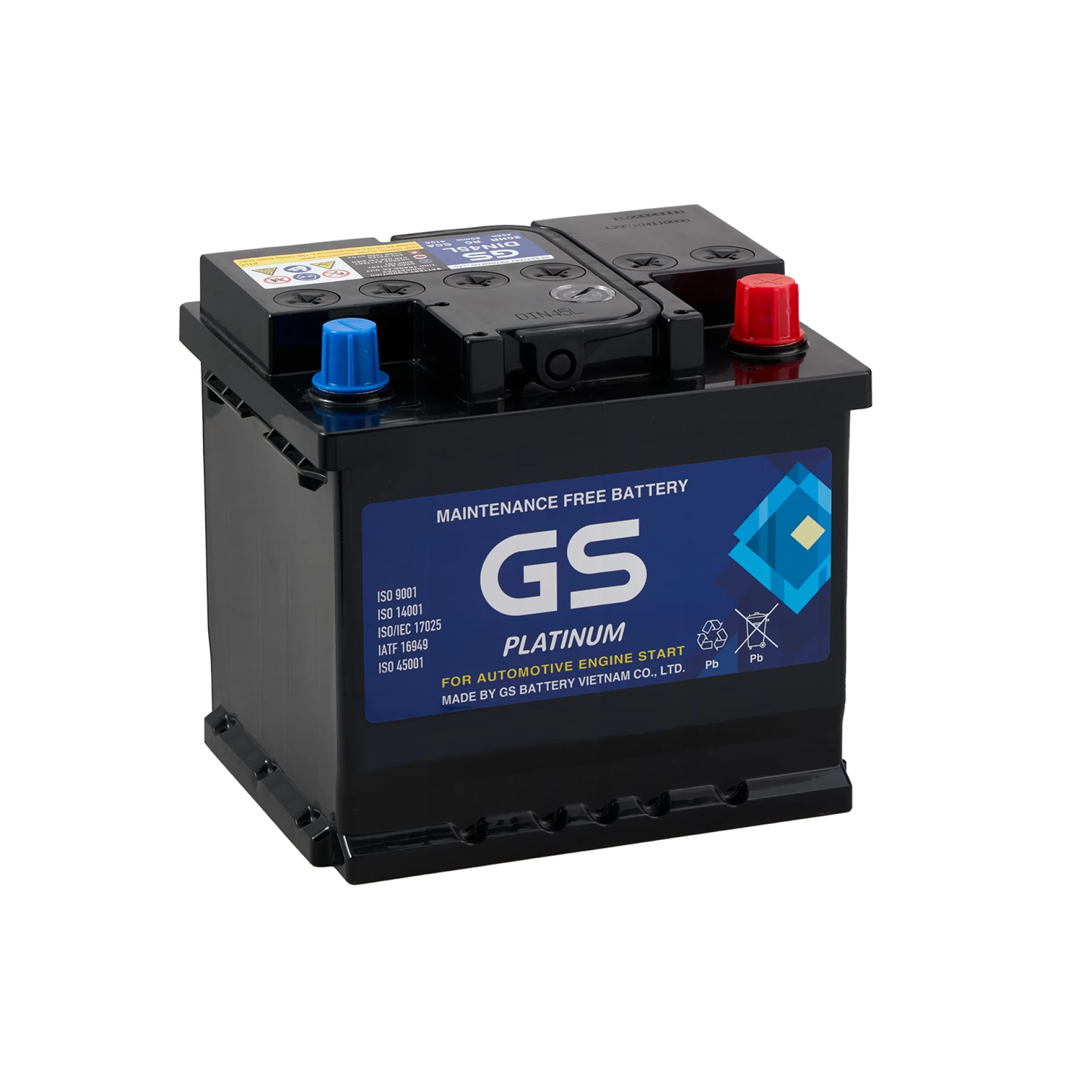 Ắc Quy GS MF DIN45L 45AH