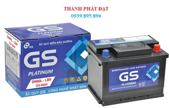 Ắc Quy GS MF DIN60L-LBN 60AH
