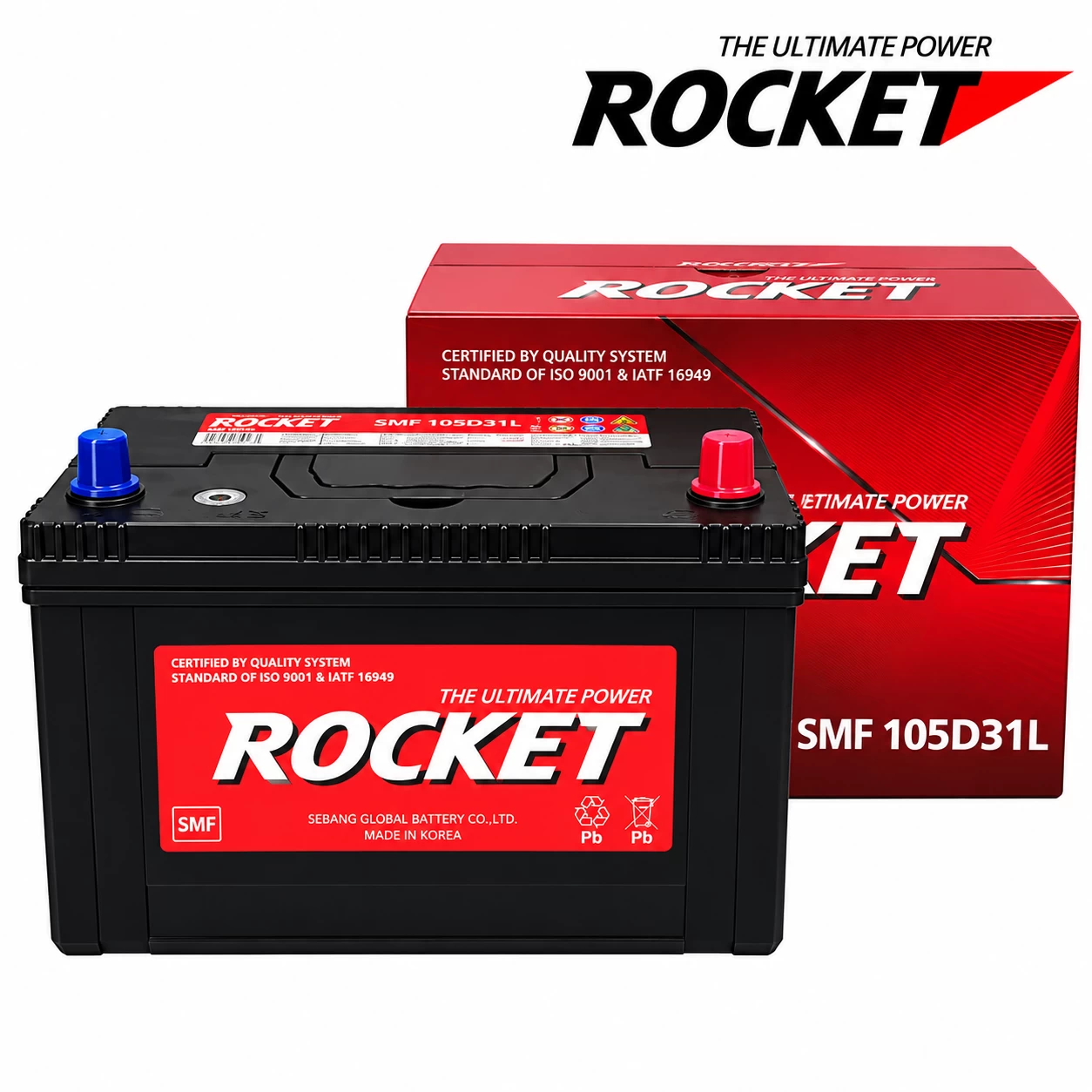 Ắc Quy Rocket SMF 105D31L 94AH