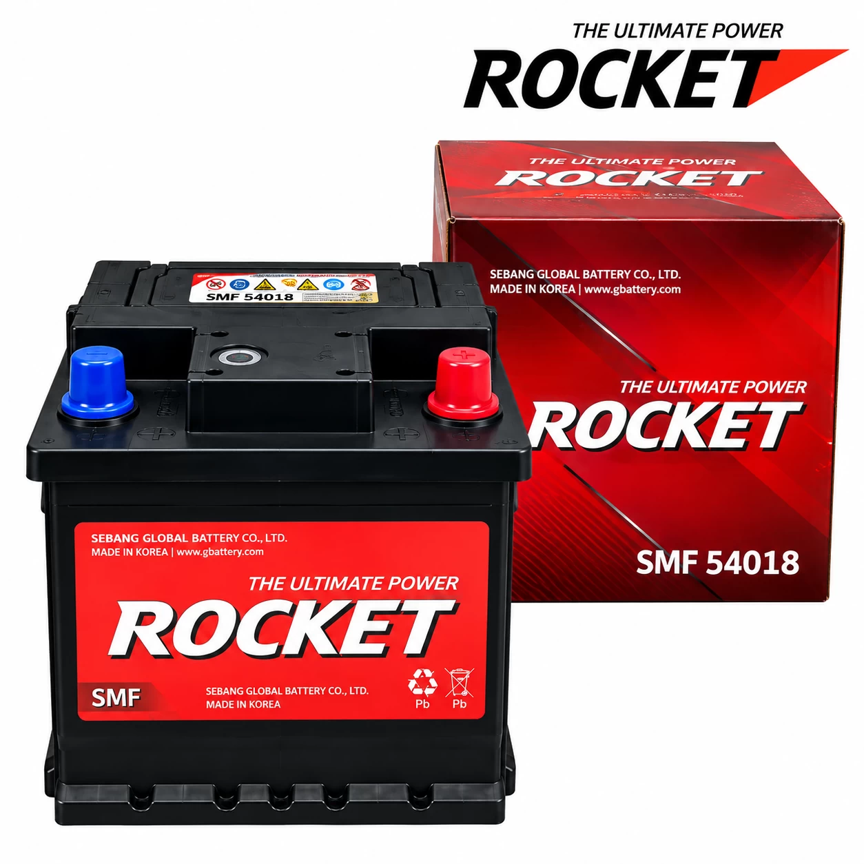 Ắc Quy Rocket SMF 54018 40AH