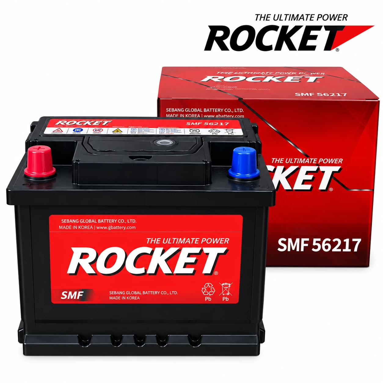 Ắc Quy Rocket SMF 56217 62AH