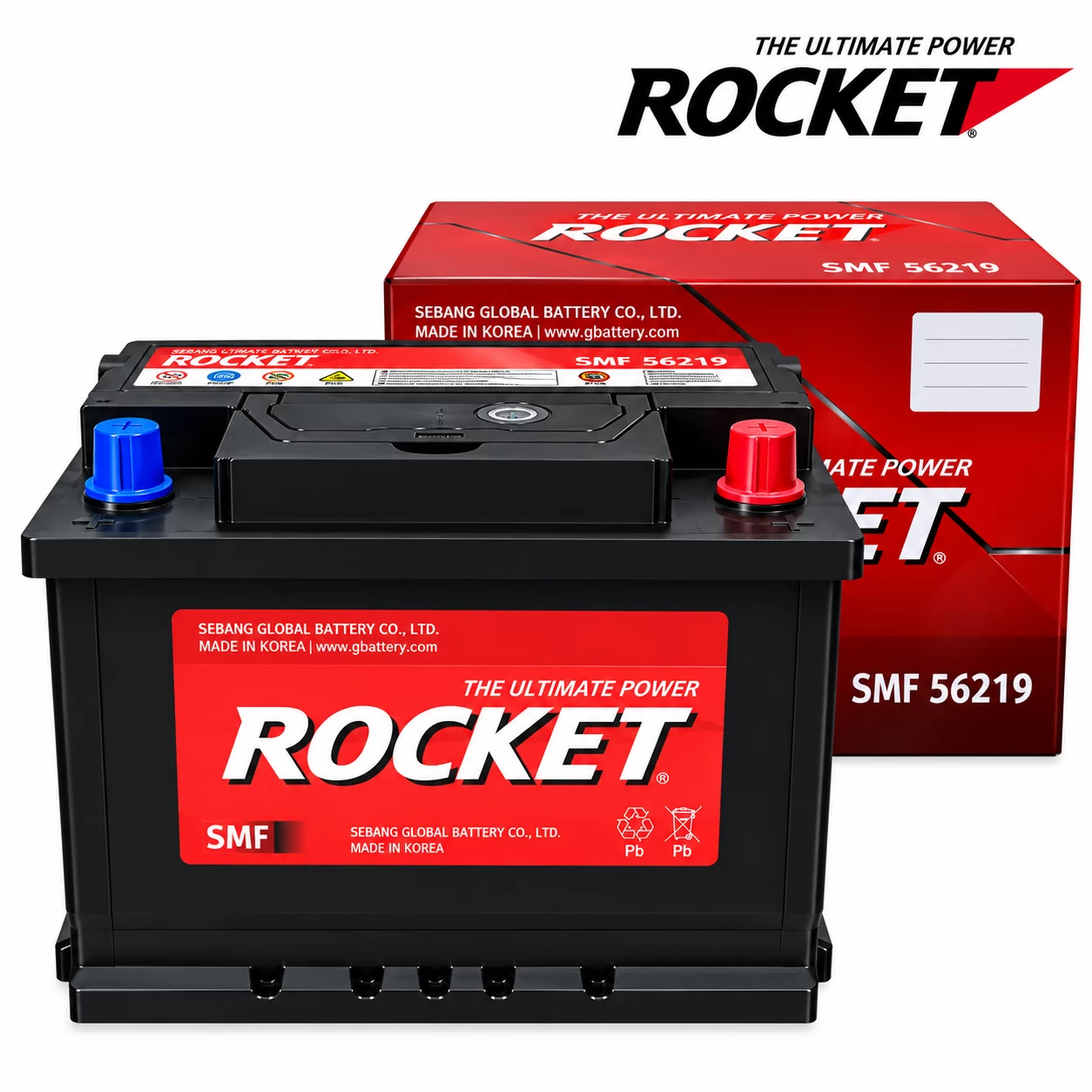 Ắc Quy Rocket SMF 56219 62AH