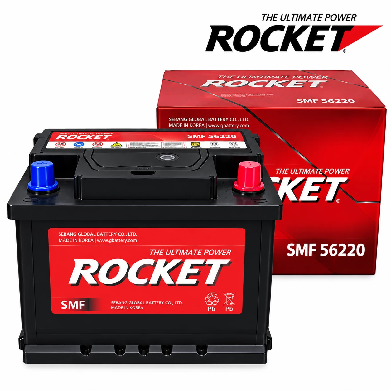 Ắc Quy Rocket SMF 56220 62AH
