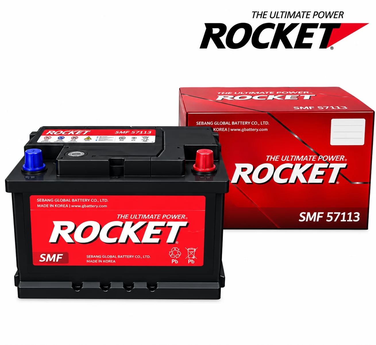 Ắc Quy Rocket SMF 57113 71AH