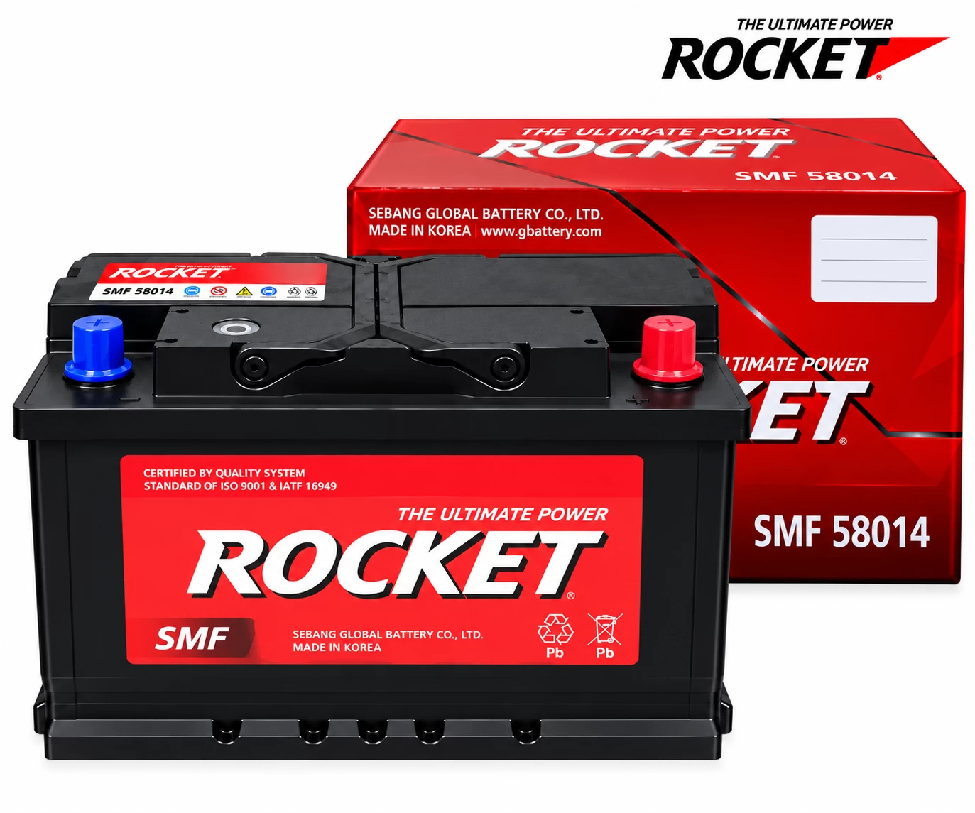 Ắc Quy Rocket SMF 58014 80AH