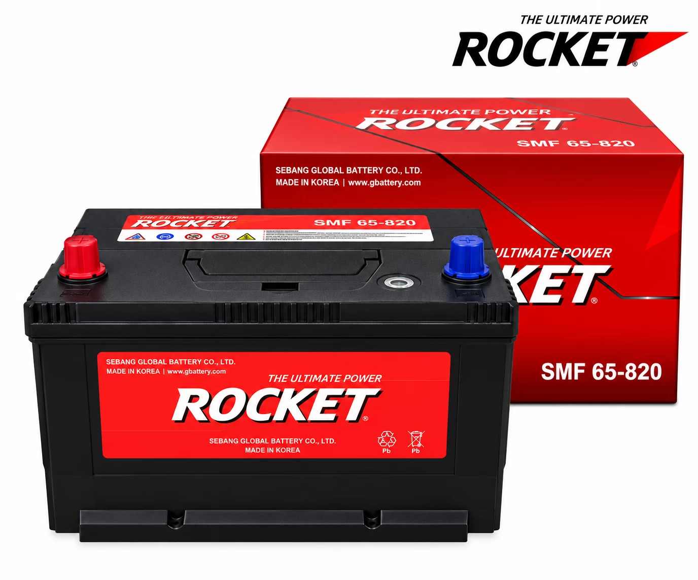 Ắc Quy Rocket SMF 65-820 88AH