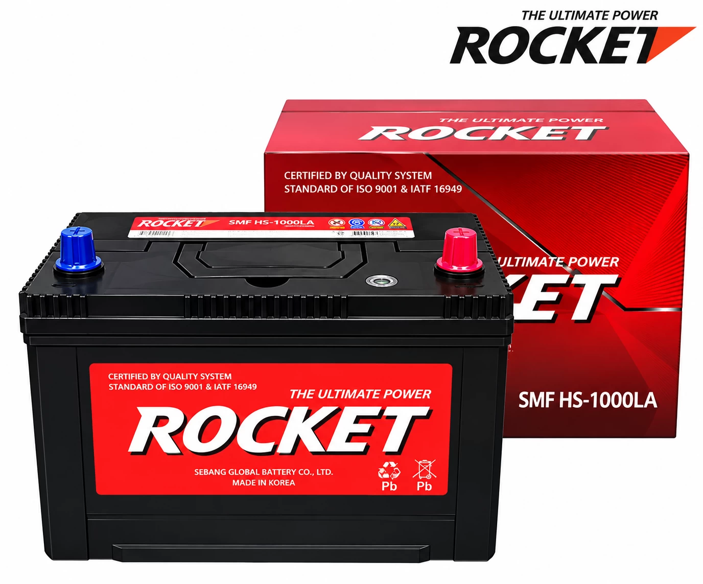 Ắc Quy Rocket SMF HS-1000LA 105AH
