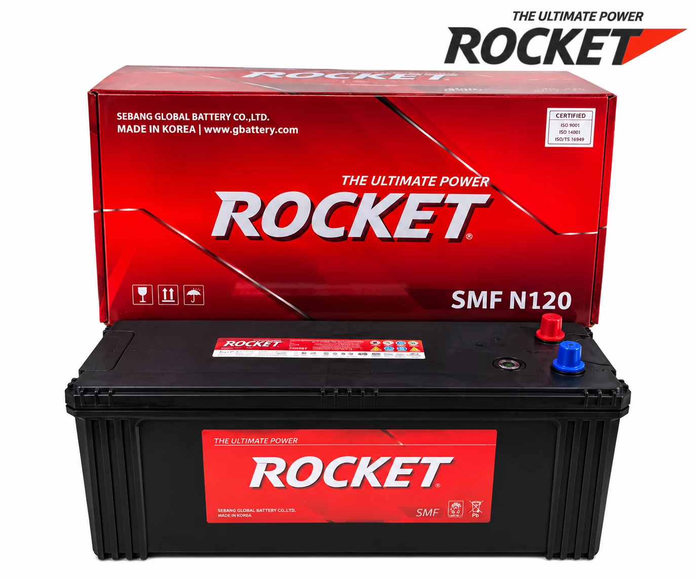 Ắc Quy Rocket SMF N120 120AH