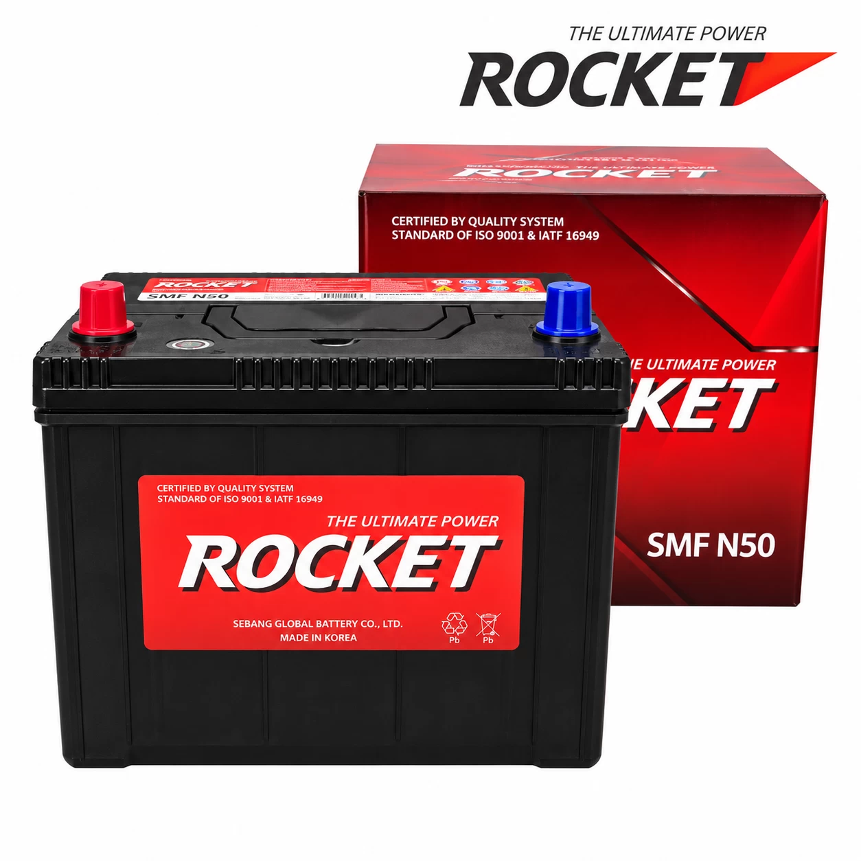 Ắc Quy Rocket SMF N50 50AH