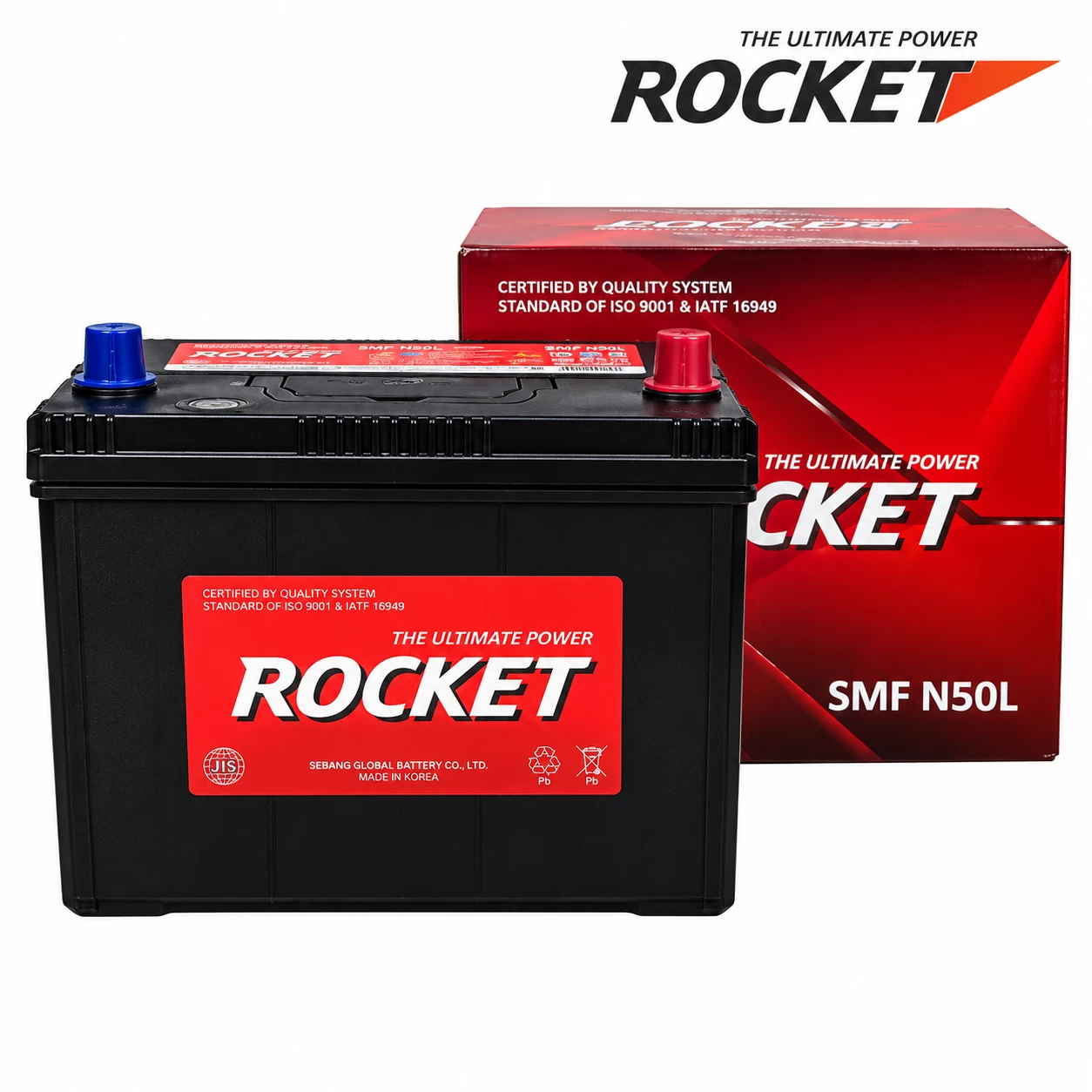 Ắc Quy Rocket SMF N50L 50AH