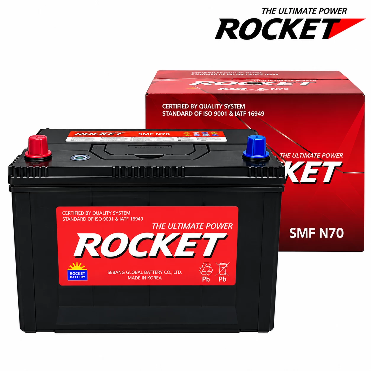 Ắc Quy Rocket SMF N70 70AH