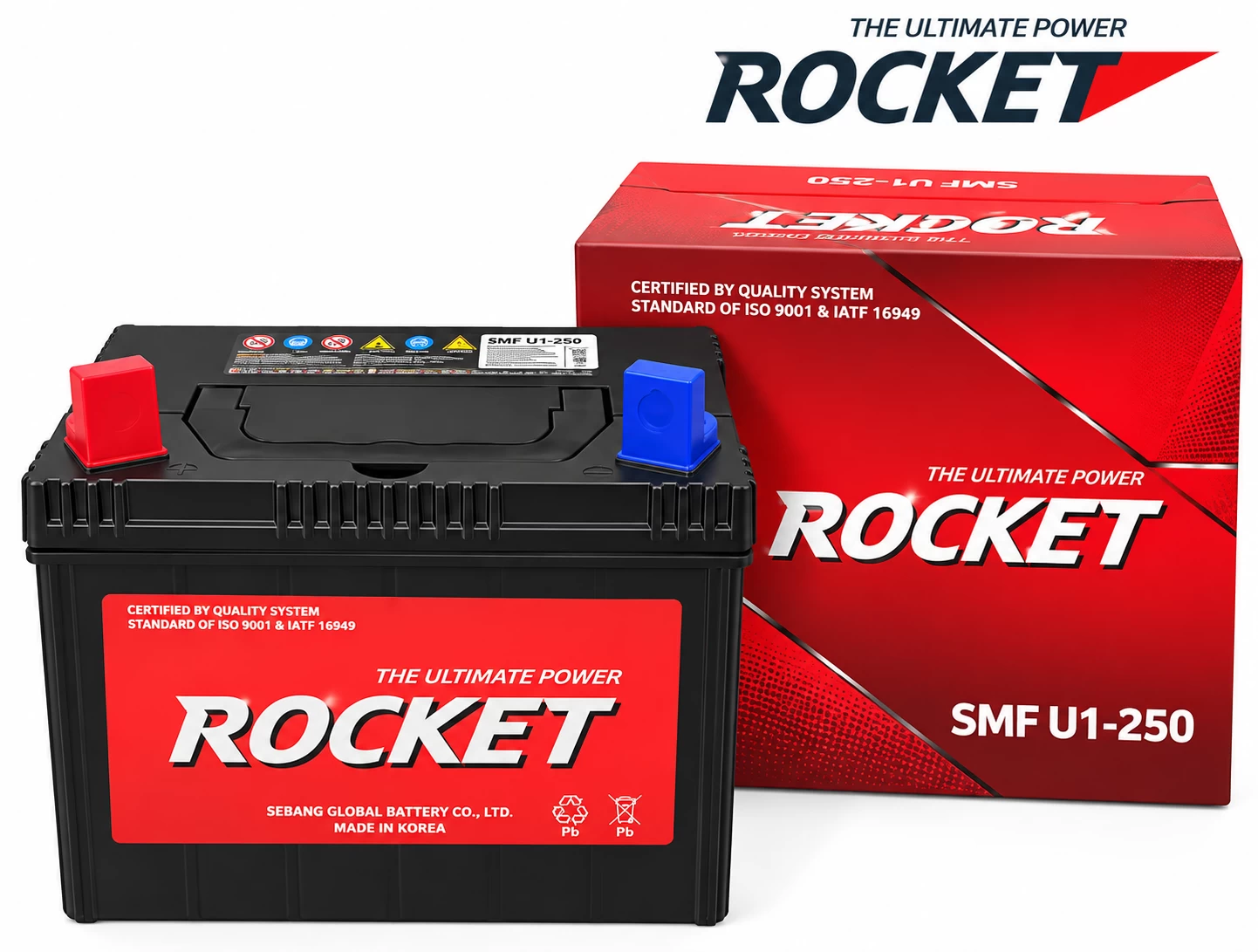 Ắc Quy Rocket SMF U1-250 26AH
