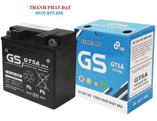 Ắc quy GS GT5A 5AH