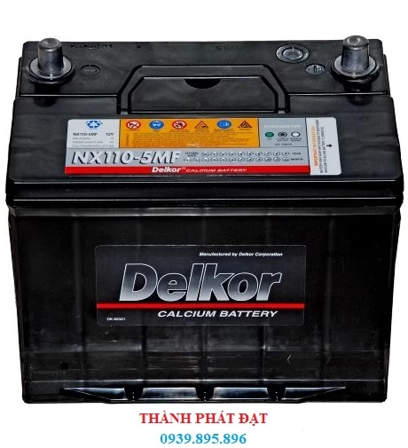 ẮC QUY DELKOR NX110-5R/L 75AH
