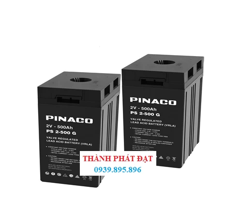 ẮC QUY VIỄN THÔNG PINACO PS 2-500G (2V-500AH)