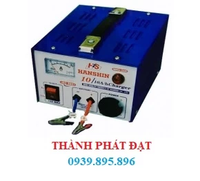 MÁY SẠC ẮC QUY HANSHIN 10A (LÕI DÂY ĐỒNG)