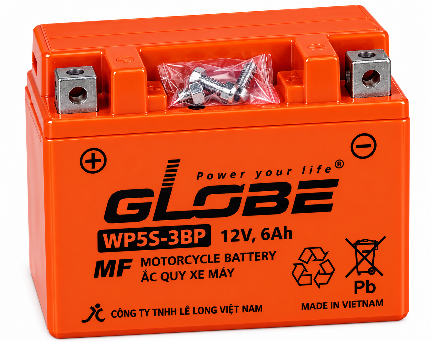 ắc quy globe wp5s-3bp 6ah