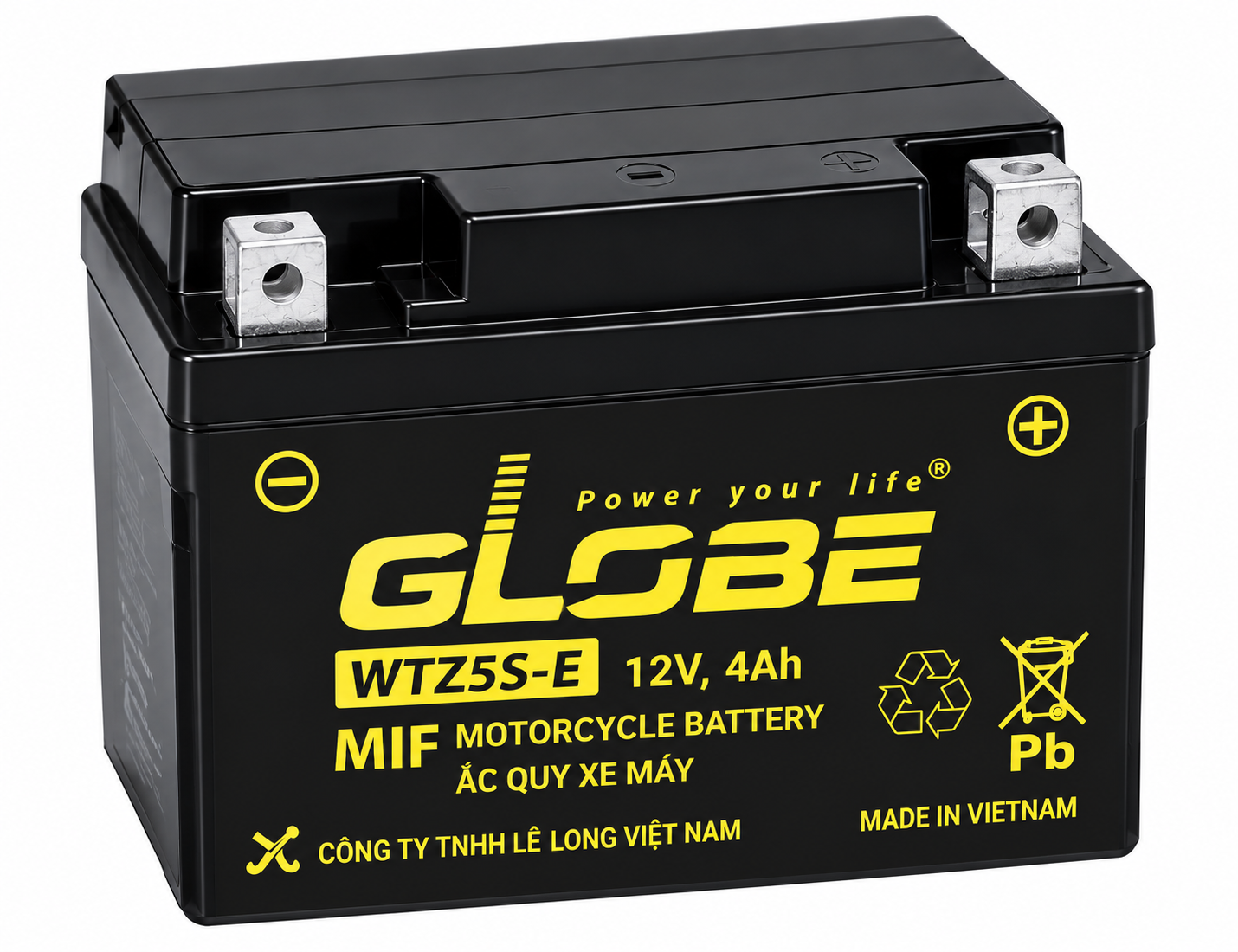 ắc quy globe wtz5s-e 4ah