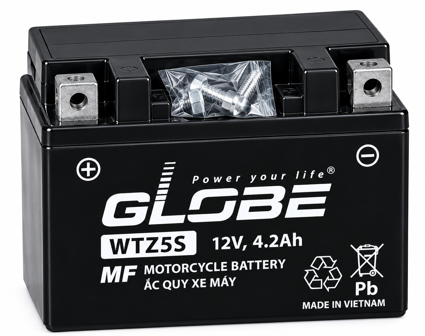 ắc quy globe wtz5s 4.2ah