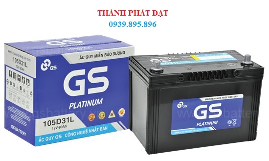ắc quy gs mf 105d31l 90ah