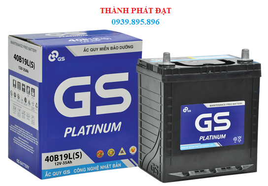 ắc quy gs mf 40b19ls 35ah