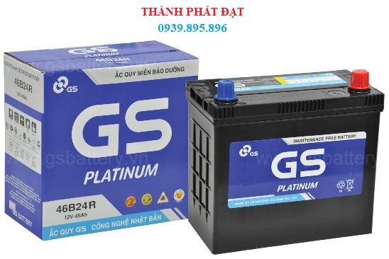 ắc quy gs mf 46b24r 45ah