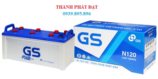 ắc quy gs n120 120ah