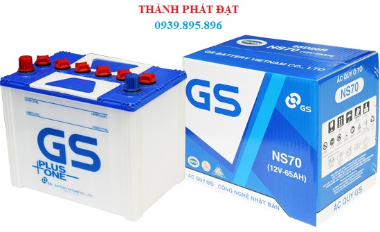 ắc quy gs ns70 65ah
