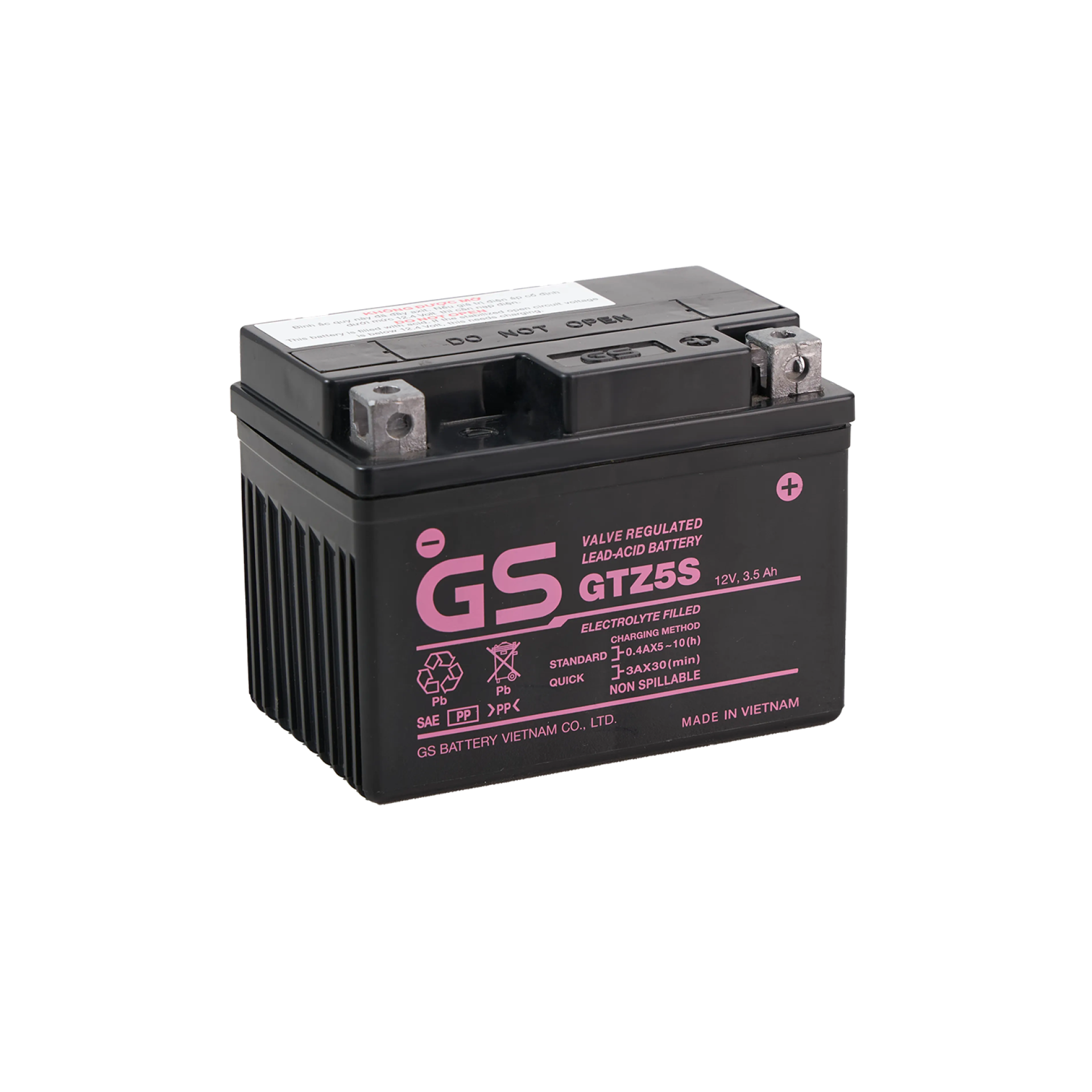 ắc quy gs gtz5s 3.5ah
