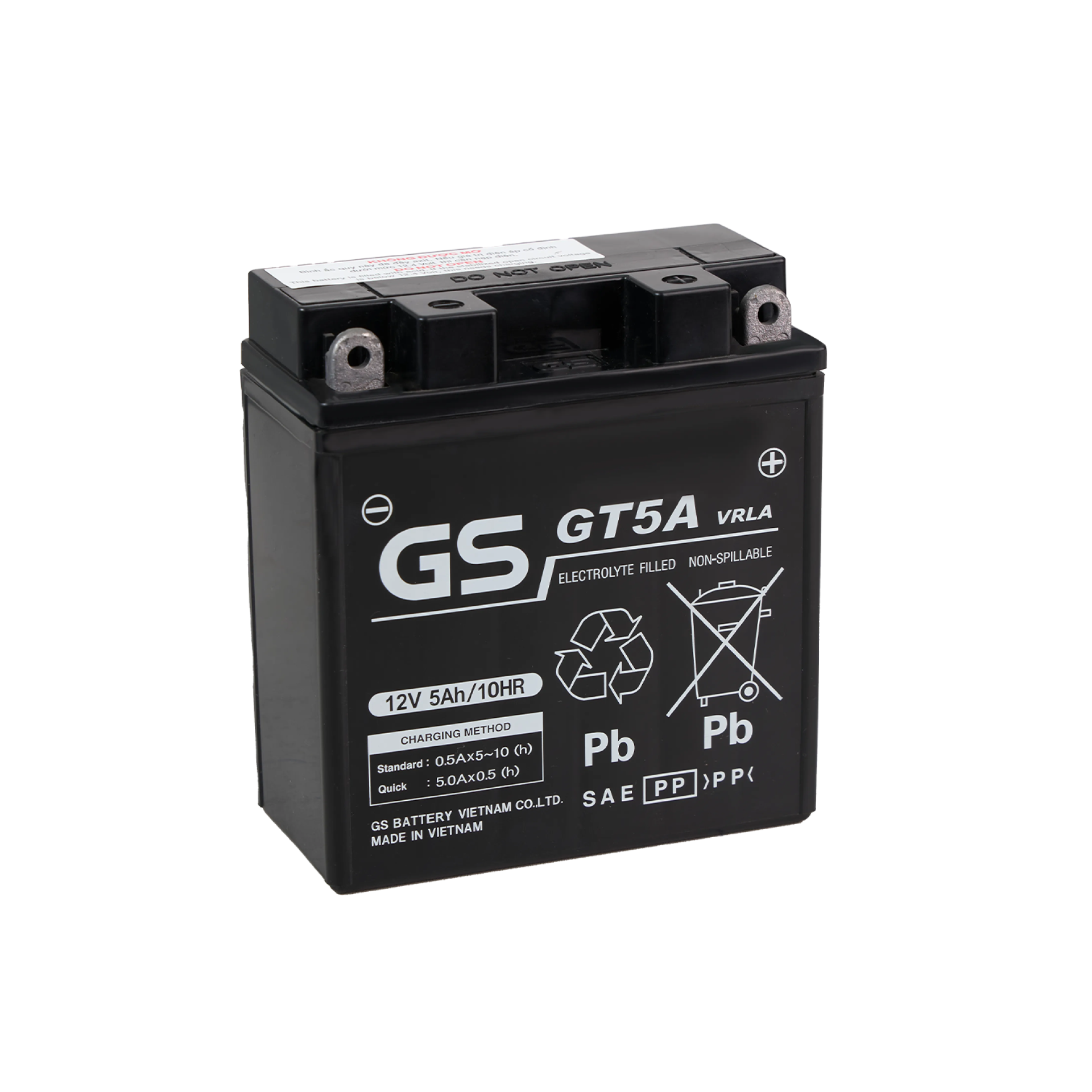 ắc quy gs gt5a 5ah