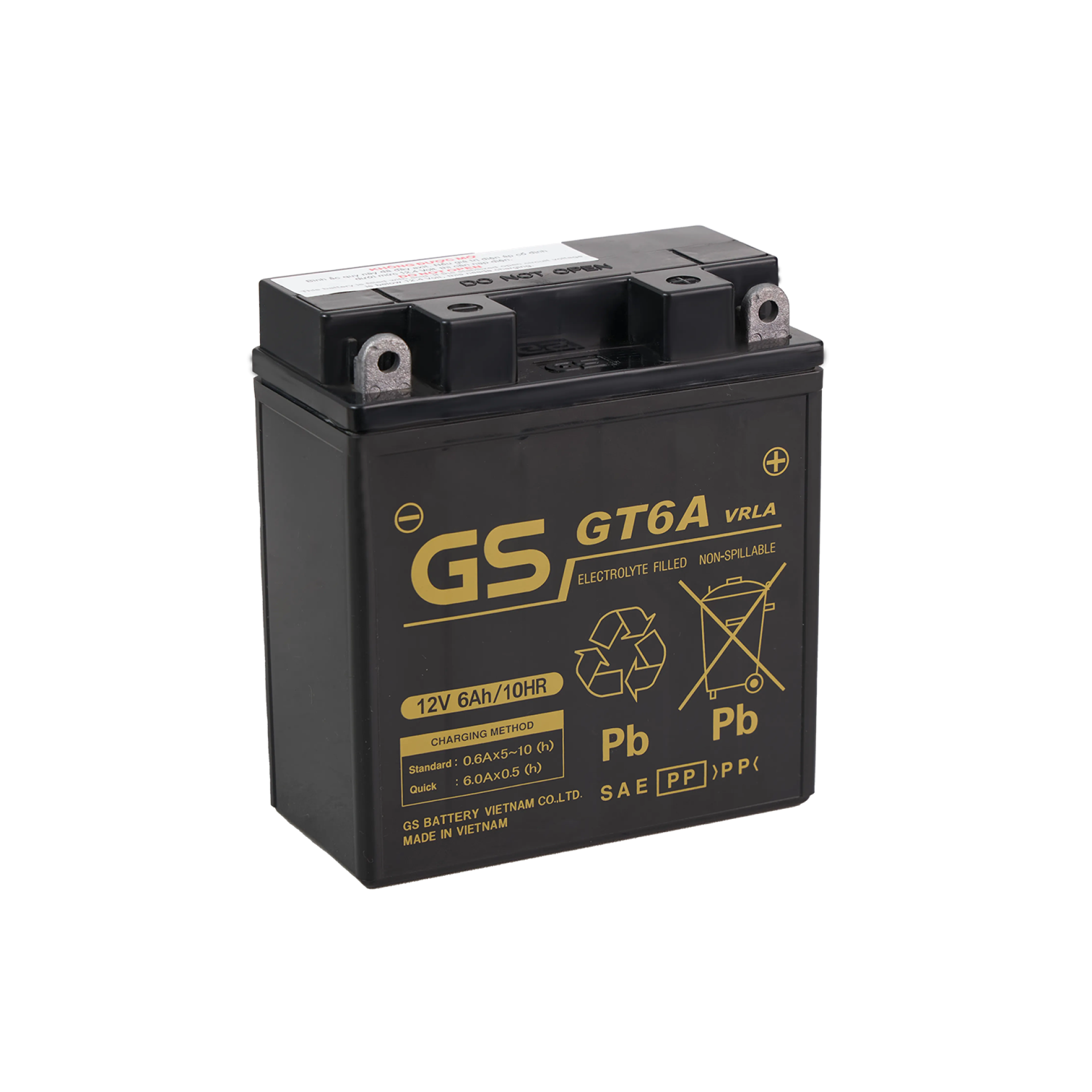 ắc quy gs gt6a 6ah