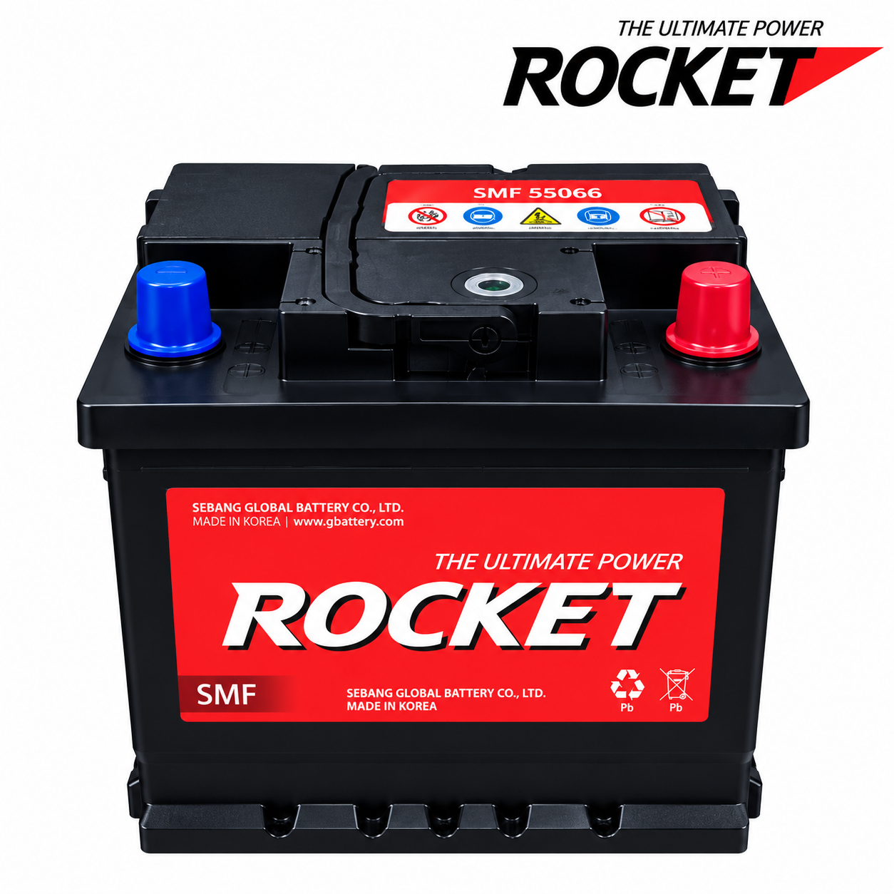 ắc quy rocket smf 55066 50ah