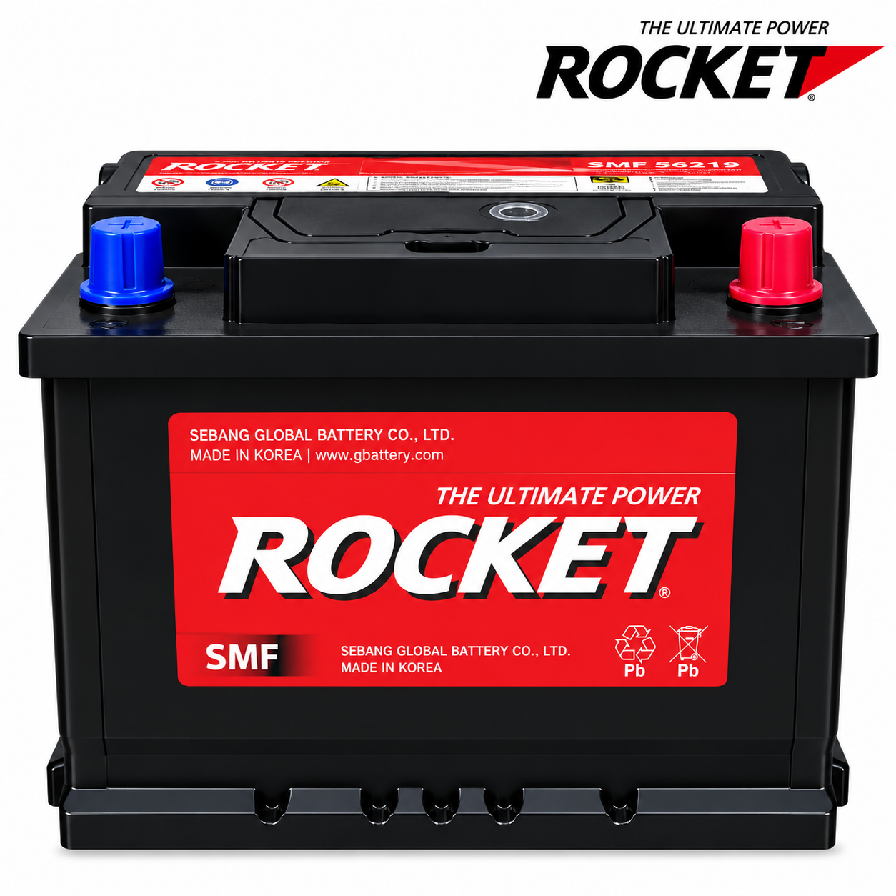 ắc quy rocket smf 56219 62ah