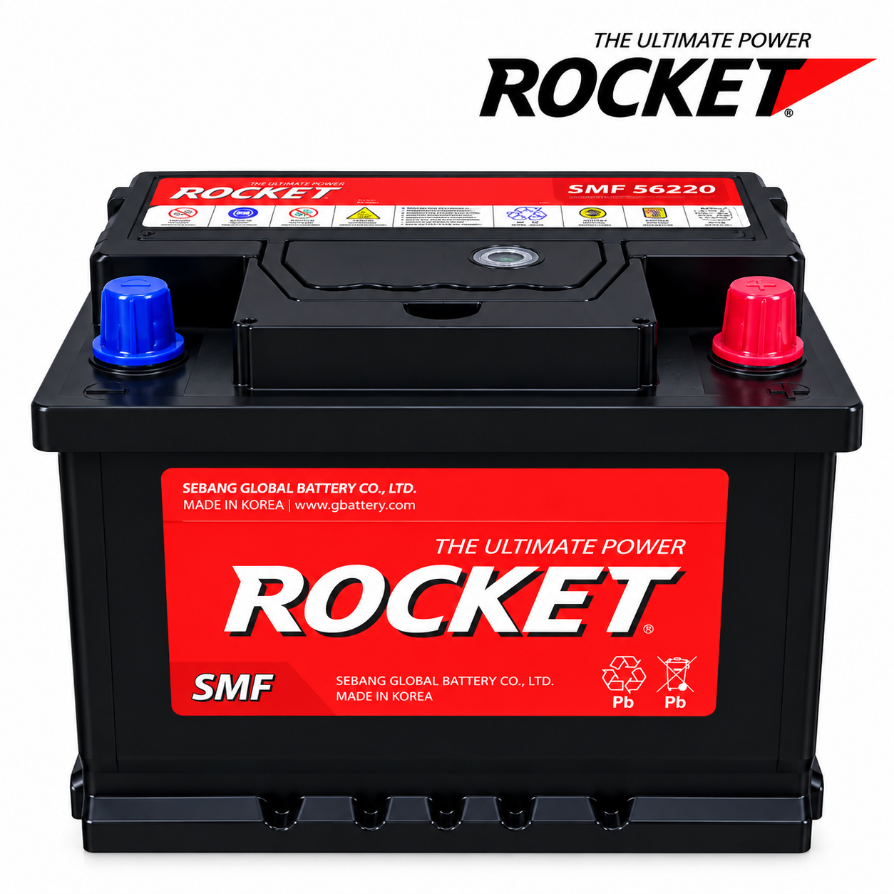 ắc quy rocket smf 56220 62ah