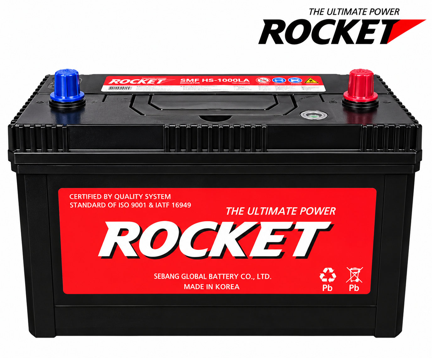 ắc quy rocket smf hs-1000la 105ah