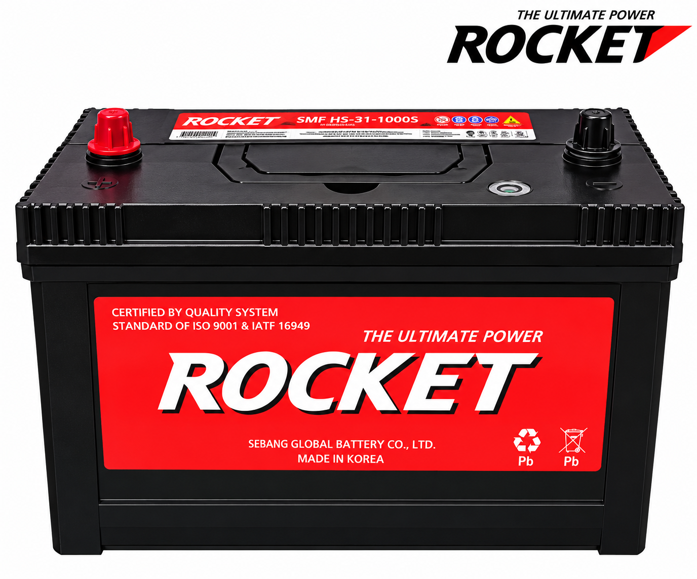 ắc quy rocket smf hs-31-1000s 105ah