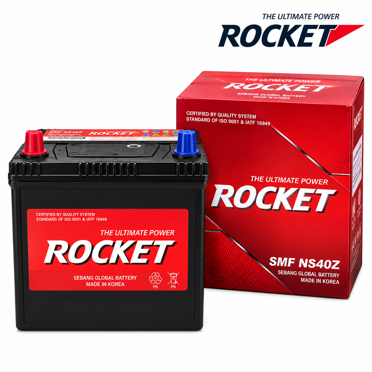 ắc quy rocket smf ns40z 35ah